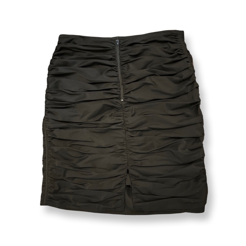 Calvin Klein black Ruched Skirt Fun and Flirty Size Medium
